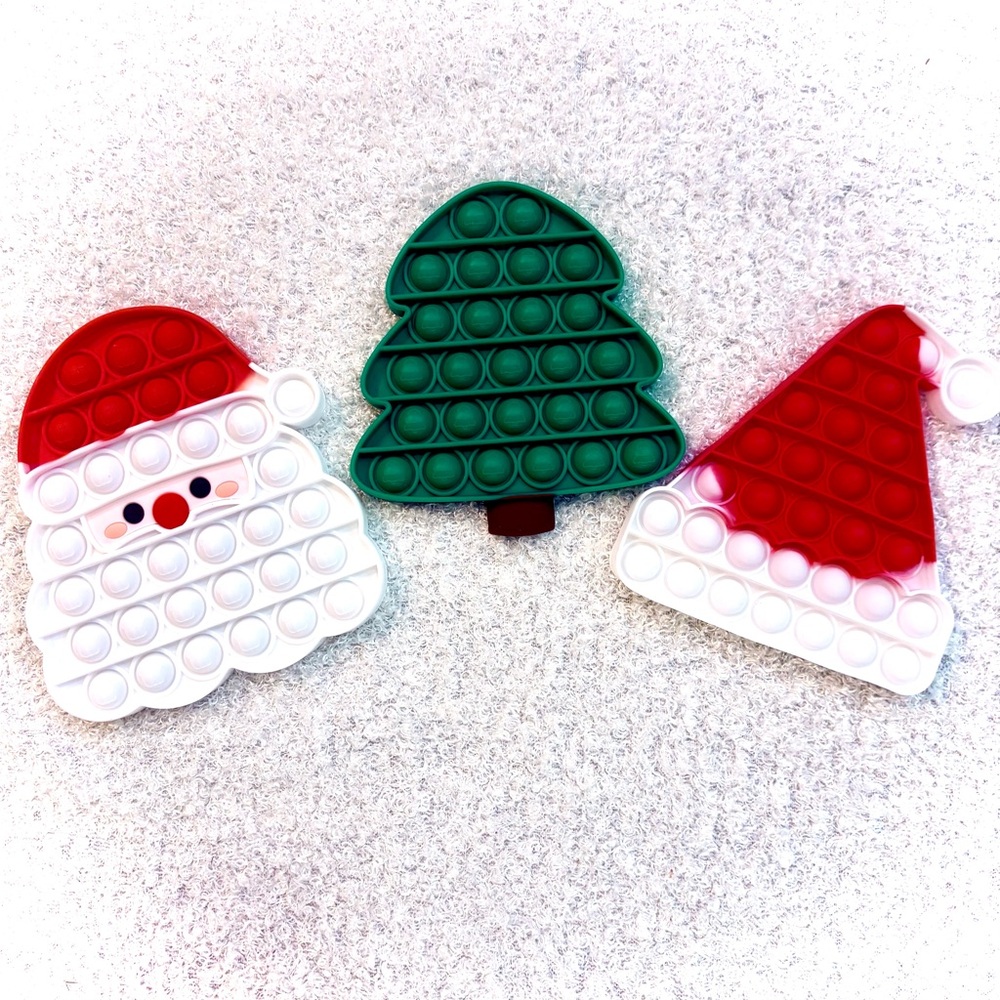 Christmas Pop It Fidget Toy Set